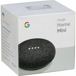 2 Google Home Minis in Charcoal color